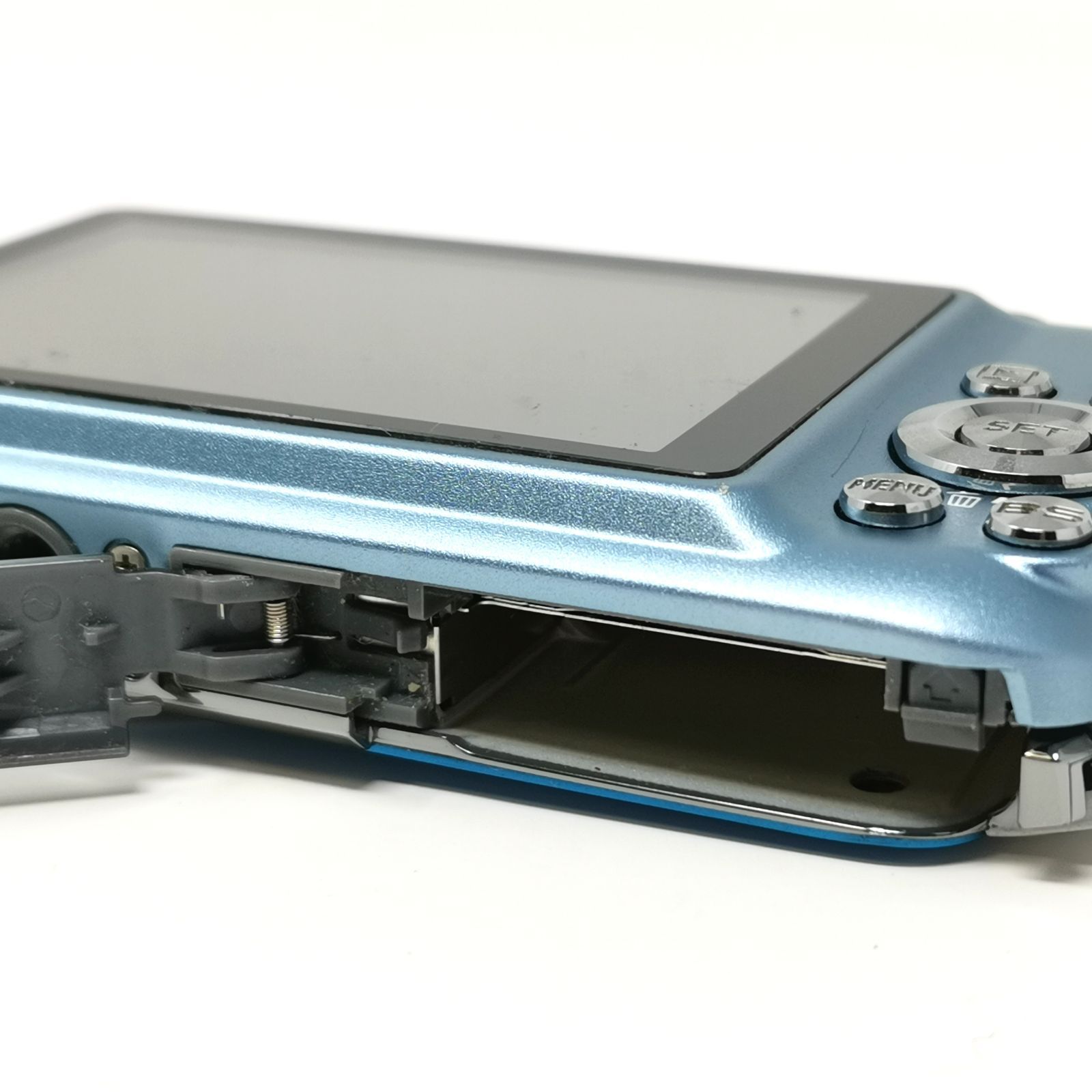 カシオ EXILIM EX-Z1 ブルー 青 デジカメ コンデジ バッテリーと充電器