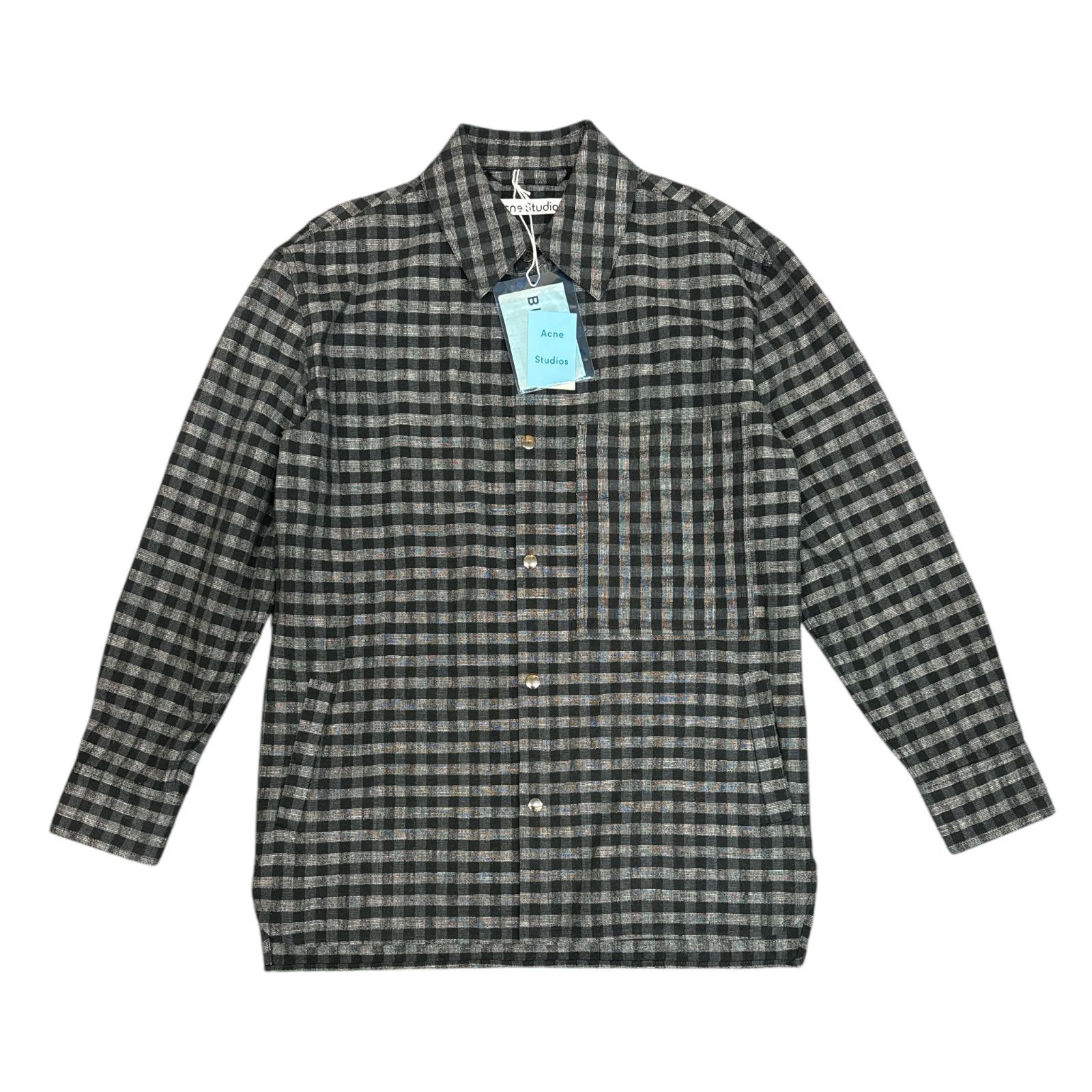 Acne Studios ウール チェックシャツ アクネストゥディオズ FN