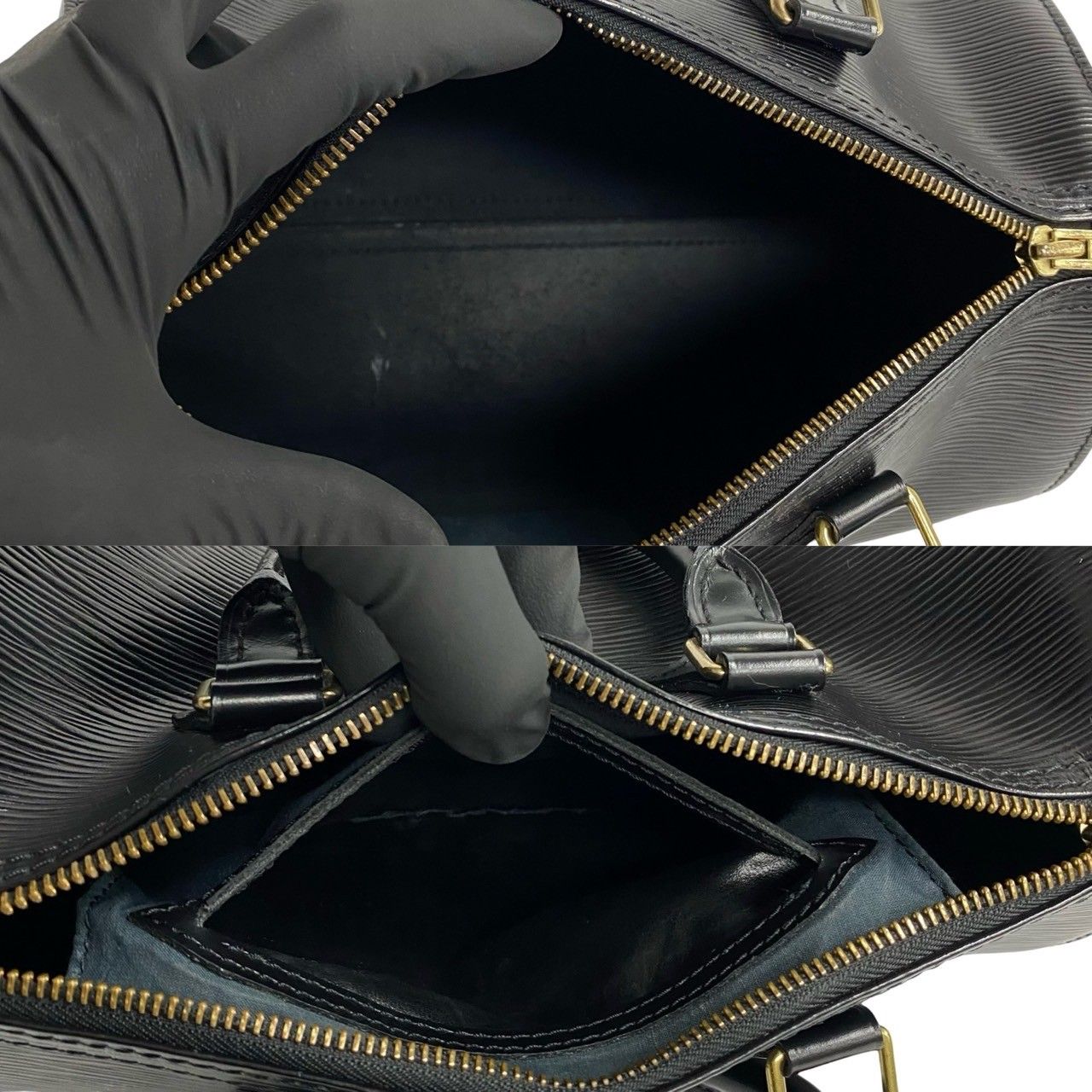 極 美品 鍵付 LOUIS VUITTON ルイヴィトン スピーディ25 エピ レザー
