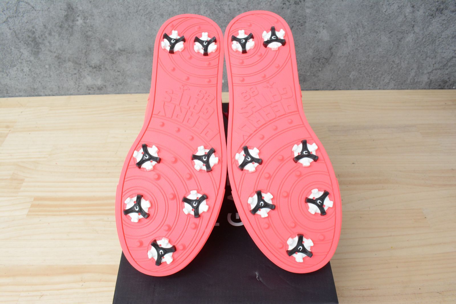 パーリーゲイツ ハイカット ゴルフシューズ ゴールド 26.0 Pearly