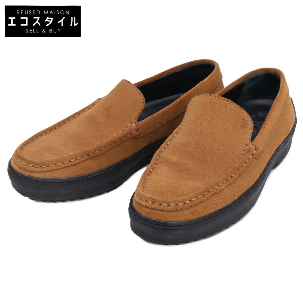 TOD S トッズ XXW3T6LK613 スエード ドライビング 35