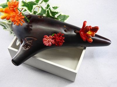 フォーカリンク 風雅 オカリナ 燻焼モデル アルトF AF