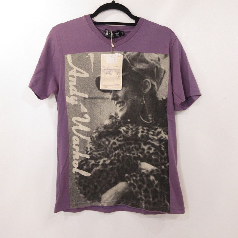 HYSTERIC GLAMOUR Tシャツ 半袖 パープル 紫 ラメ HYSTERIC GLAMOUR Tシャツ 半袖 パープル 紫 ラメ