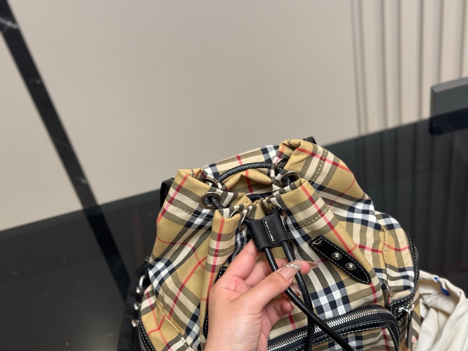バーバリー　ぷー 今日特価】Burberry バーバリー ダブルショルダーバッグ
