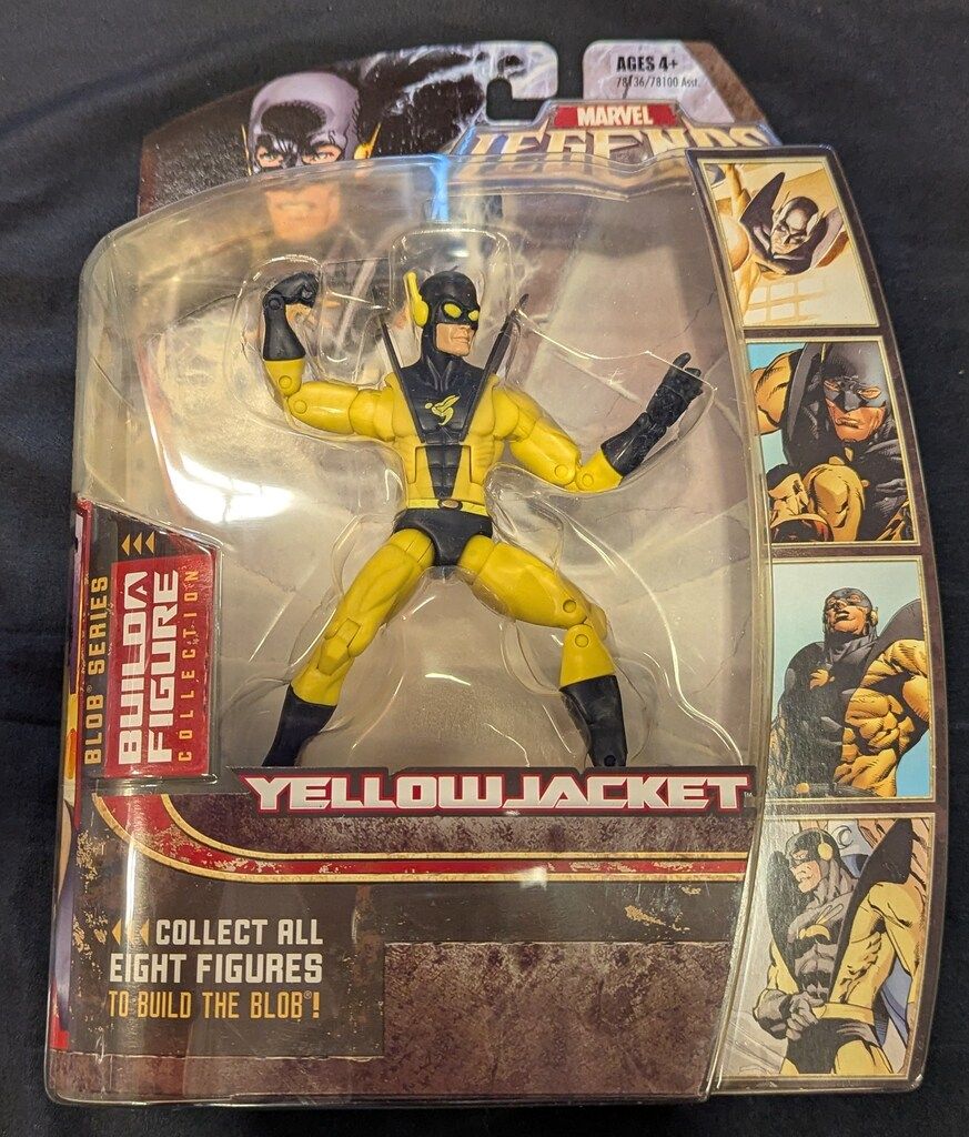 数量限定，新品 HASBRO BLOB YELLOW JACKET アメコミ