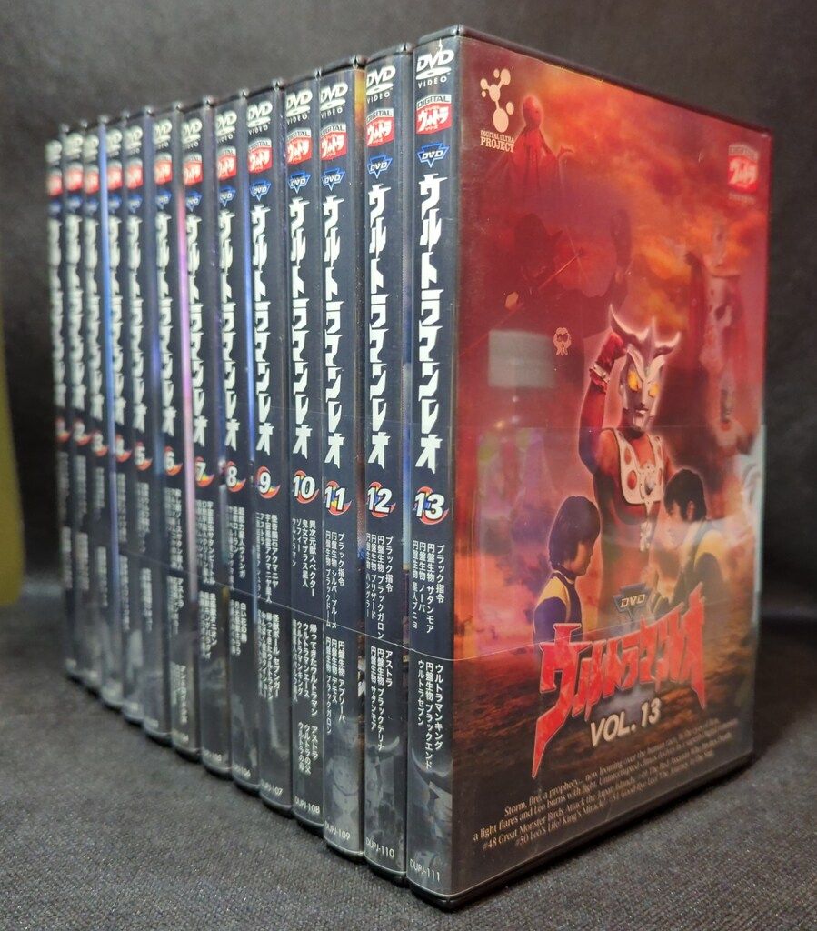 特撮DVD 解説付)ウルトラマンレオ 全13巻セット - メルカリ