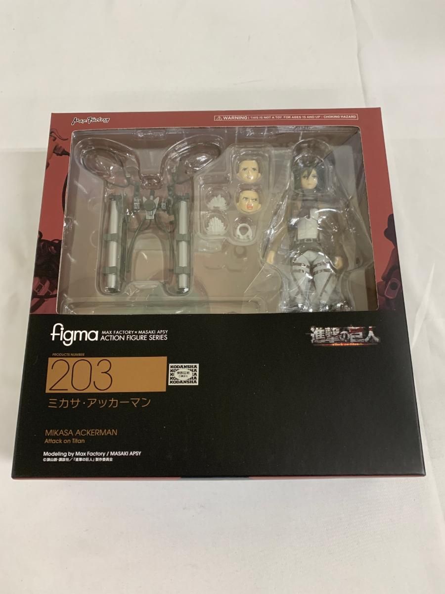 【未開封】figma 203 進撃の巨人 ミカサ・アッカーマン