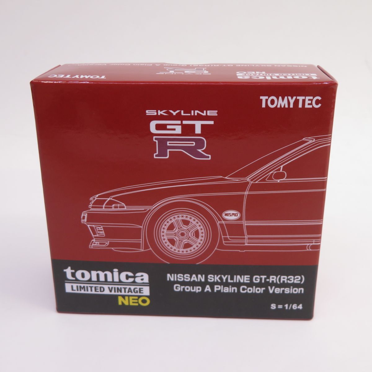 トミカリミテッドビンテージネオ R32 GT-R グループA プレーンカラー ミニカー ニッサン スカイライン GT-R R32 グループA プレーン