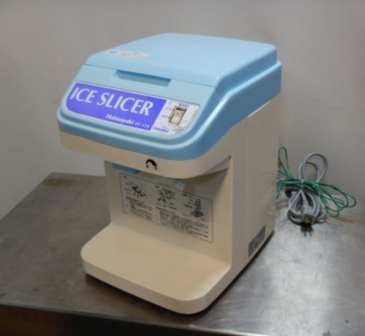 初雪 2003年製 スライサー 中部 かき氷機 アイス キューブ HC-15A 中部
