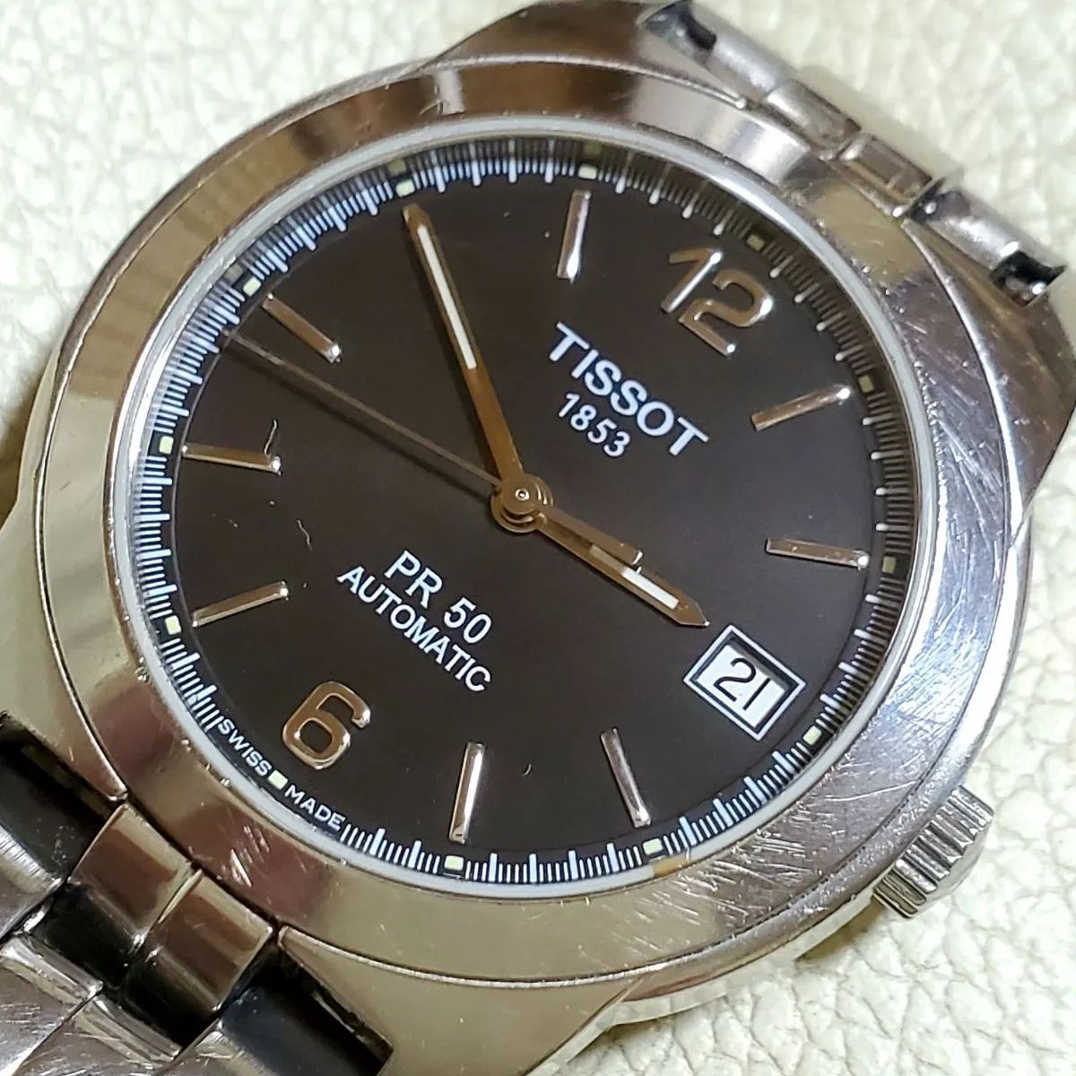TISSOT  腕時計 ティソ PR50 オートマチック 自動巻きムーブメント自動巻き
