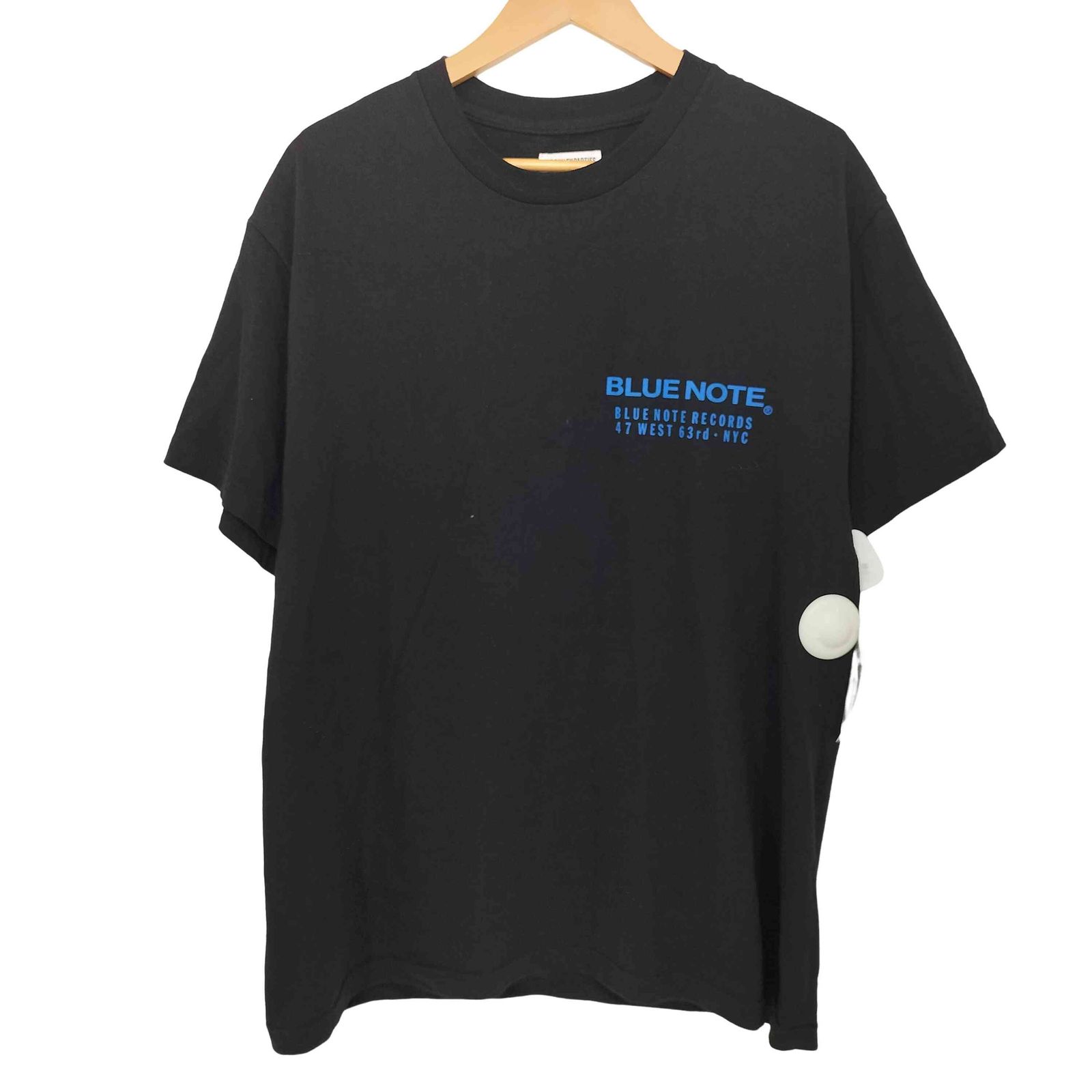 ワコマリア WACKO MARIA BLUE NOTE CREW NECK T-SHIRT プリントクルーネックTシャツ メンズ import：L 