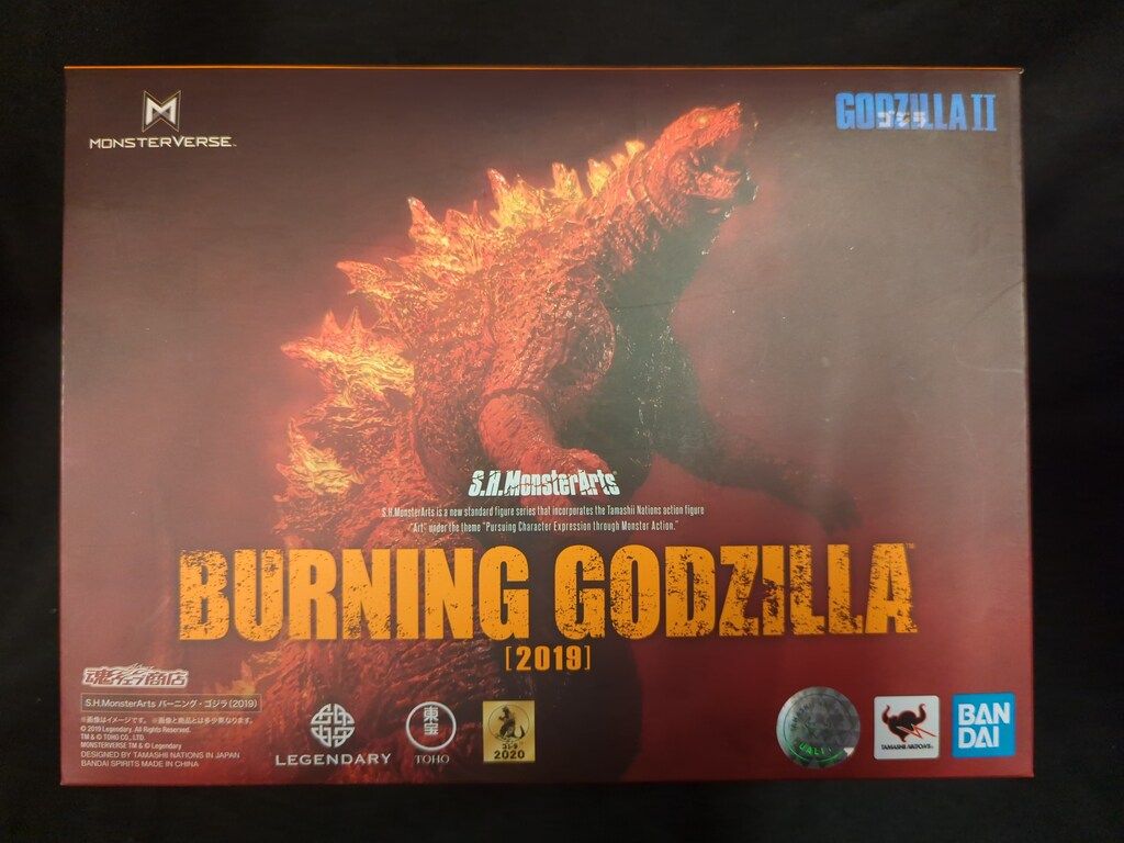 BANDAI SPIRITS S.H.MonsterArts ゴジラ キング・オブ・モンスターズ(2019) バーニング・ゴジラ(2019)