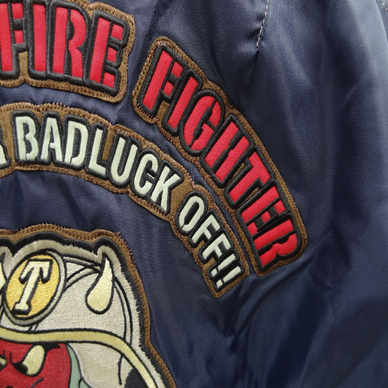 クリーニング済 テッドマン MA-1 フライトジャケット 40 Lサイズ相当