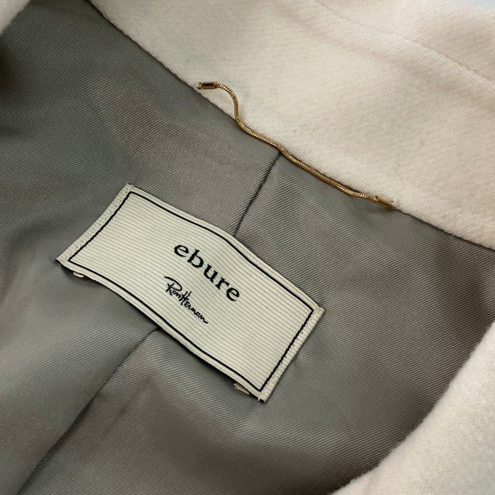 日本製【Le minor】ウールモッサノーカラージャケット グレー SIZE38 日本製【Le minor】ウールモッサノーカラージャケット グレー