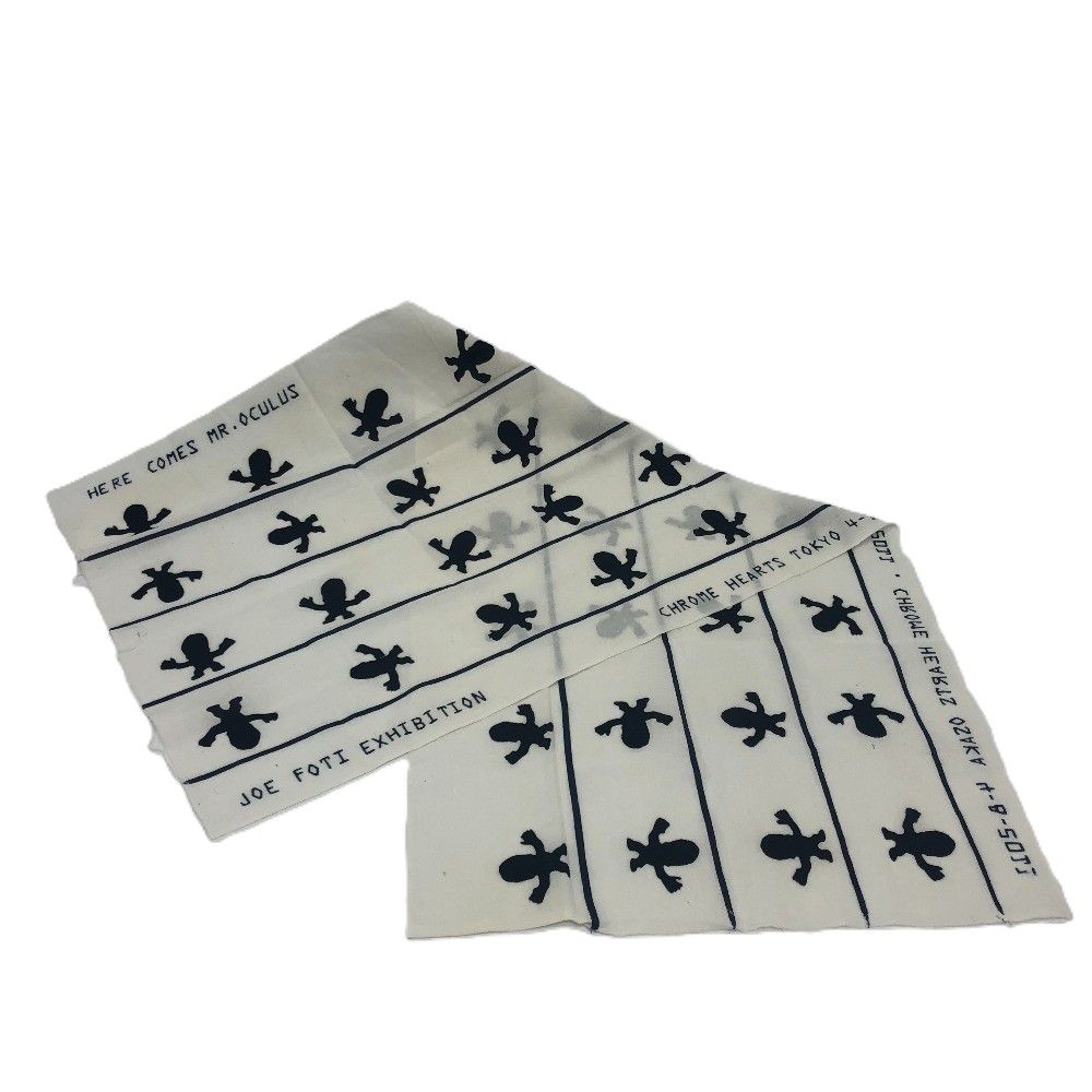 CHROME HEARTS クロムハーツ スカーフ JOE FOTI ART EXHIBITION 2011