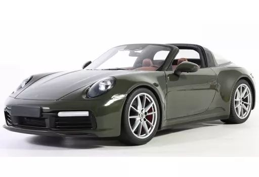 ミニカー　1/18 ポルシェ 911(992) タルガ 4S 2020(グリーン) [GTS438] 中古】ミニカー 1/18 ポルシェ 911(992) タルガ 4S 2020