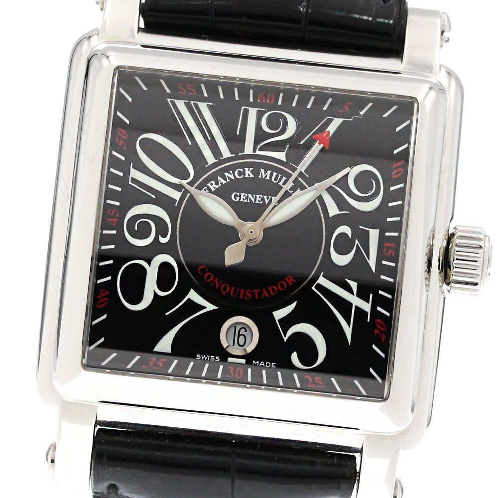 フランクミュラー FRANCK MULLER 10000HSC コンキスタドール コルテス デイト 自動巻き メンズ保証書付き_863918