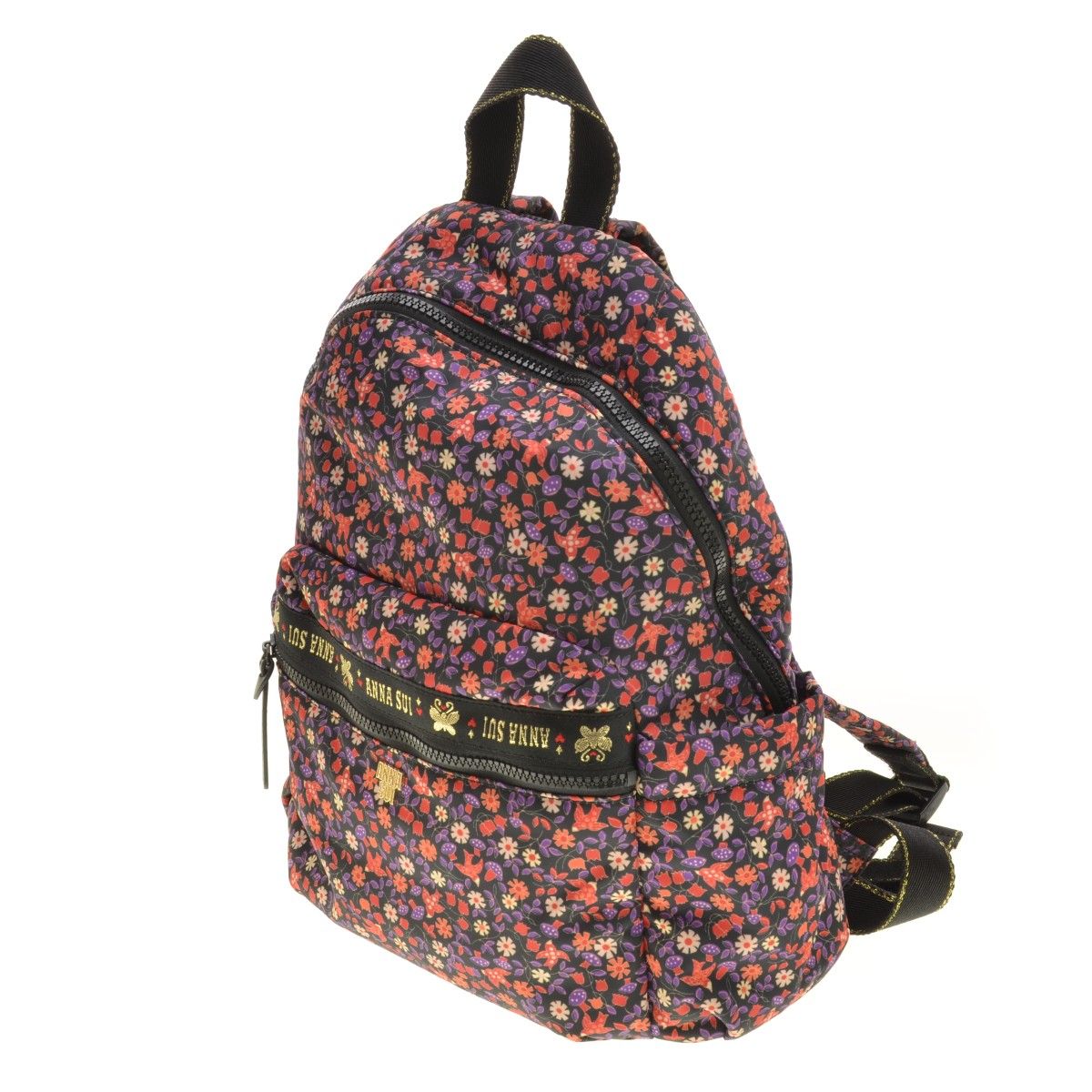 ANNASUI】フラワー 花柄 リュックバッグ - メルカリ