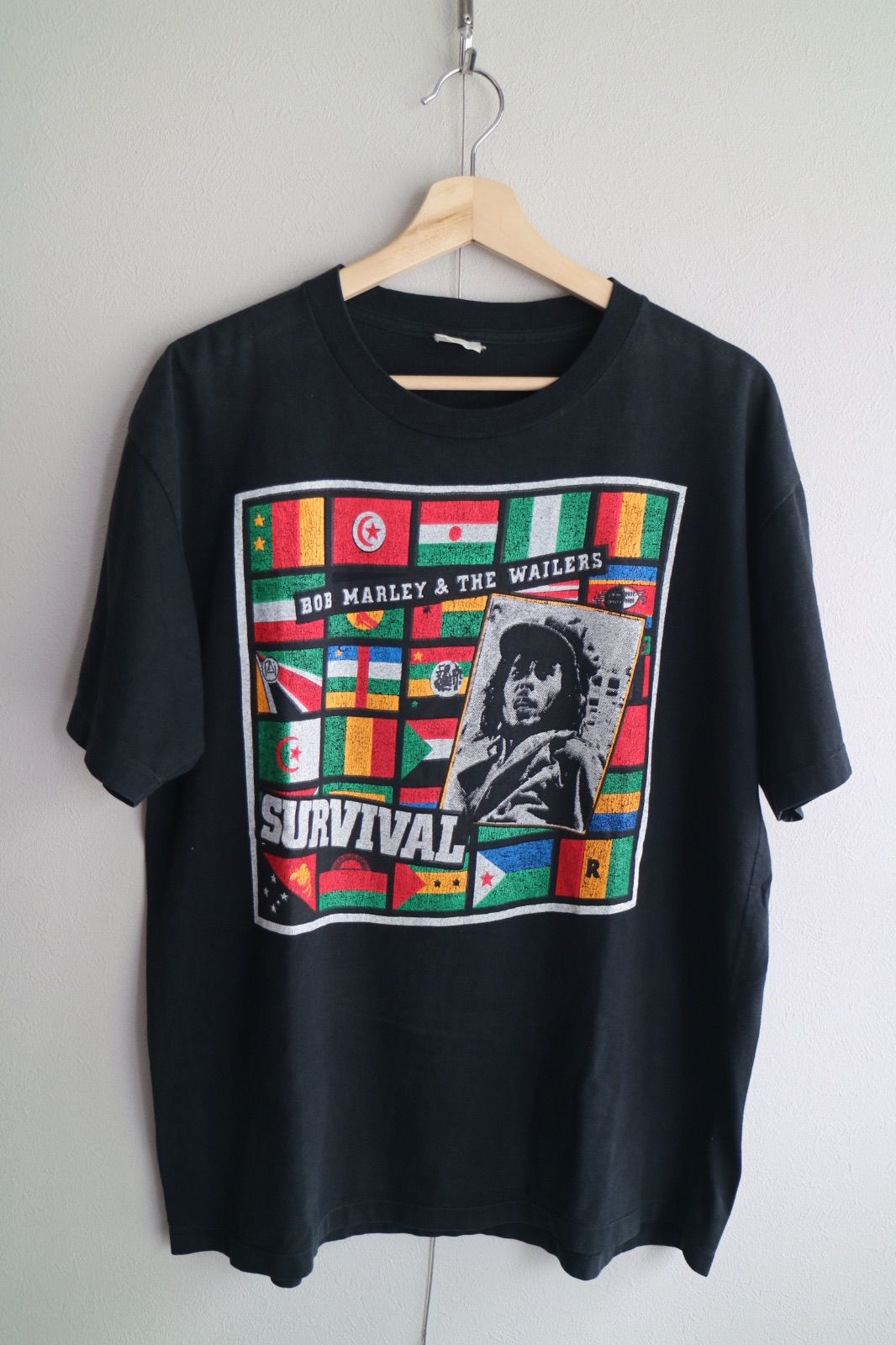 希少 VISION STREET WEAR Bob Marley & The Wailers SURVIVAL T