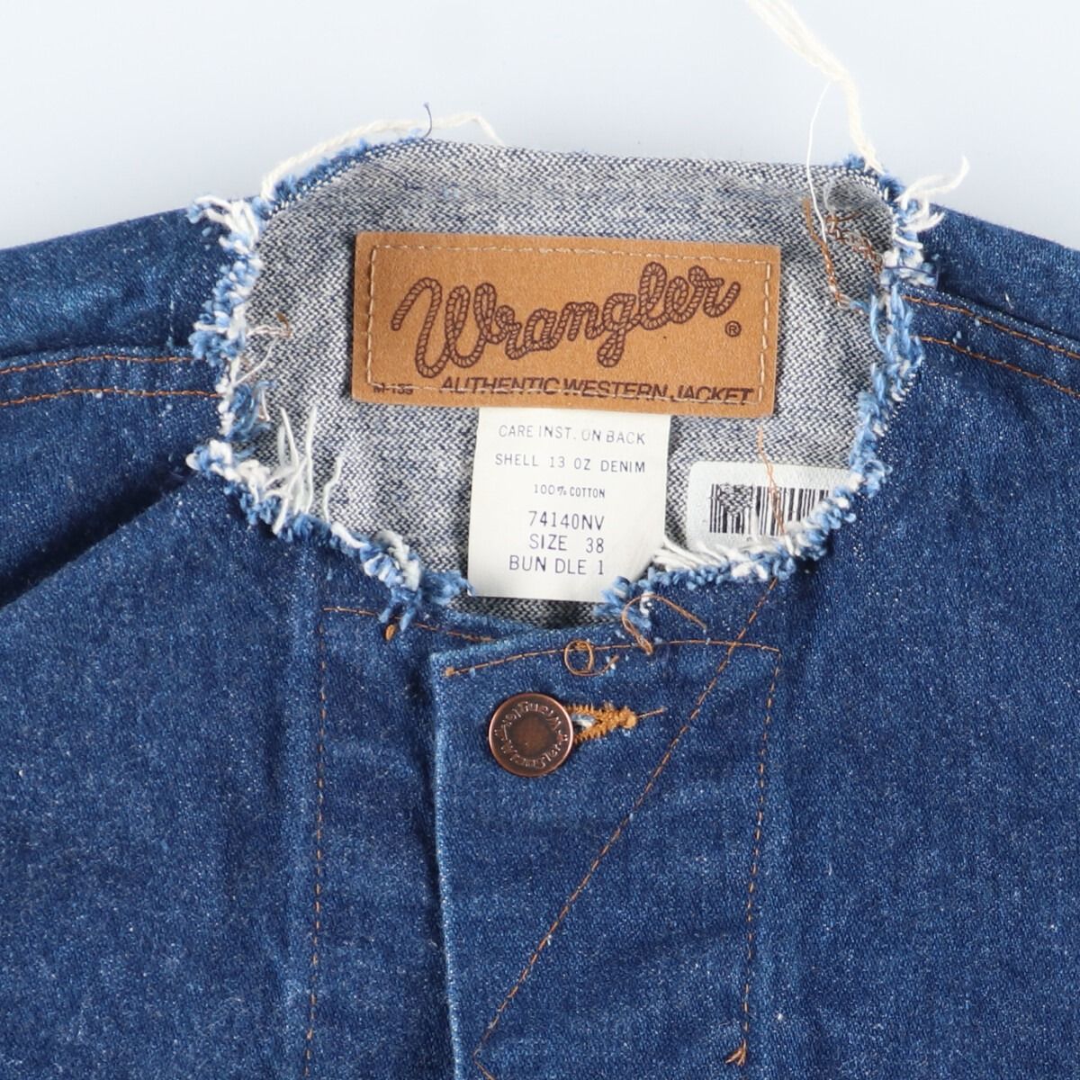 WRANGLER / 90s/Gジャン/44/デニム/IDG/74140NV 古着 90年代 ラングラー Wrangler 74140NV デニムジャケット Gジャン