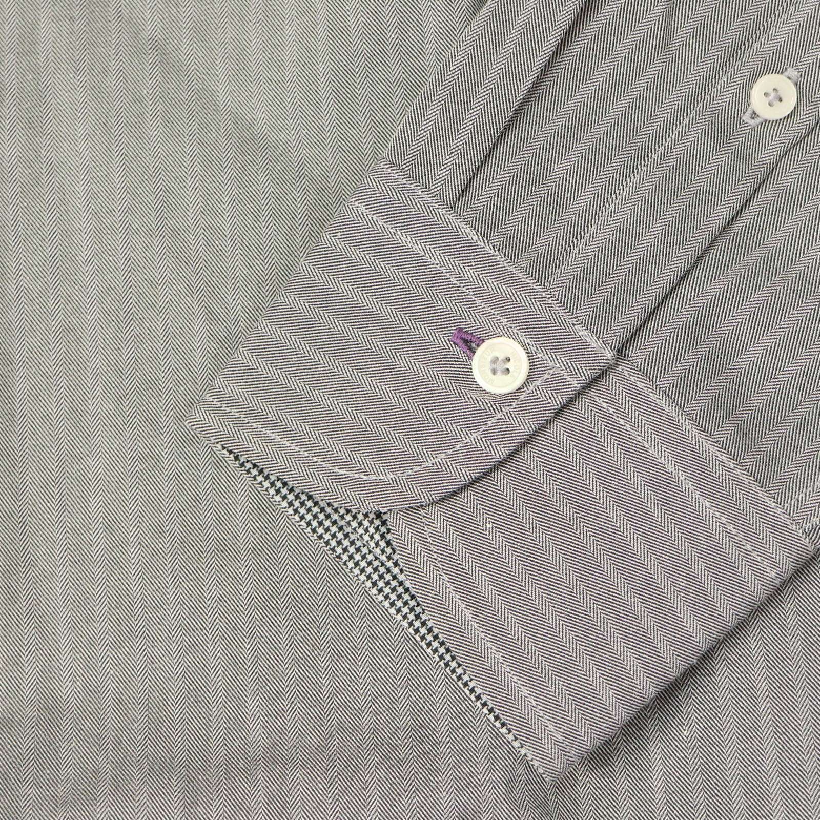 VINTAGE monsieur NICOLE ウール 切替 シャツ 48 古着 VINTAGE monsieur NICOLE ウール 切替 シャツ 48 古着 - メルカリ