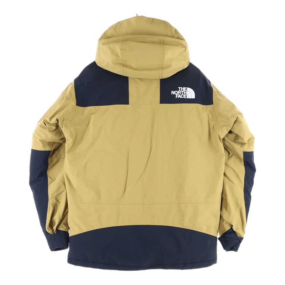 THE NORTH FACE ザノースフェイス Mountain Down Jacket GORE-TEX マウンテン フーデッドダウンジャケット ゴアテックス ベージュ ND91930