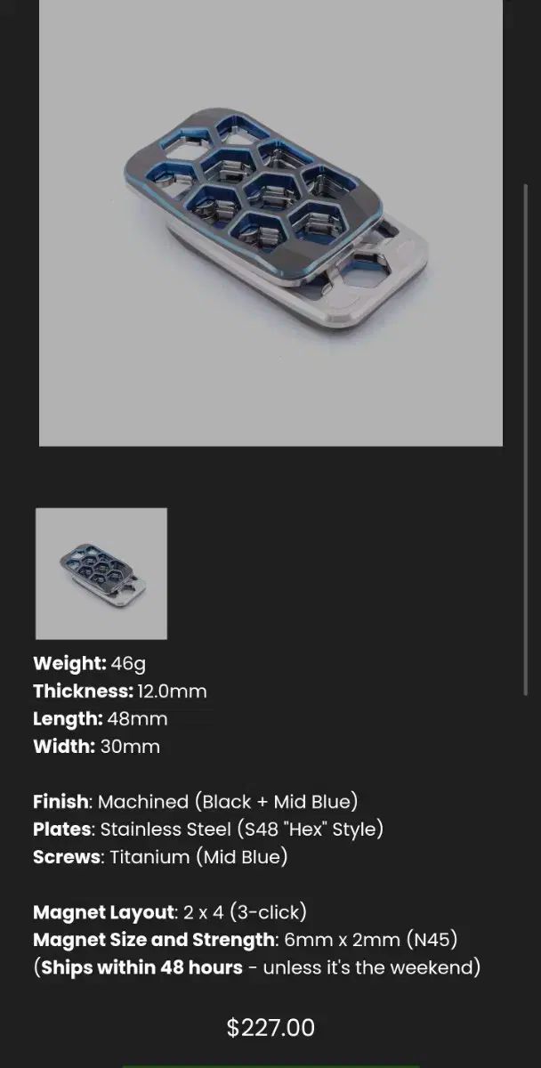 マグナス ジルコニウム ケリー フィジェット スライド