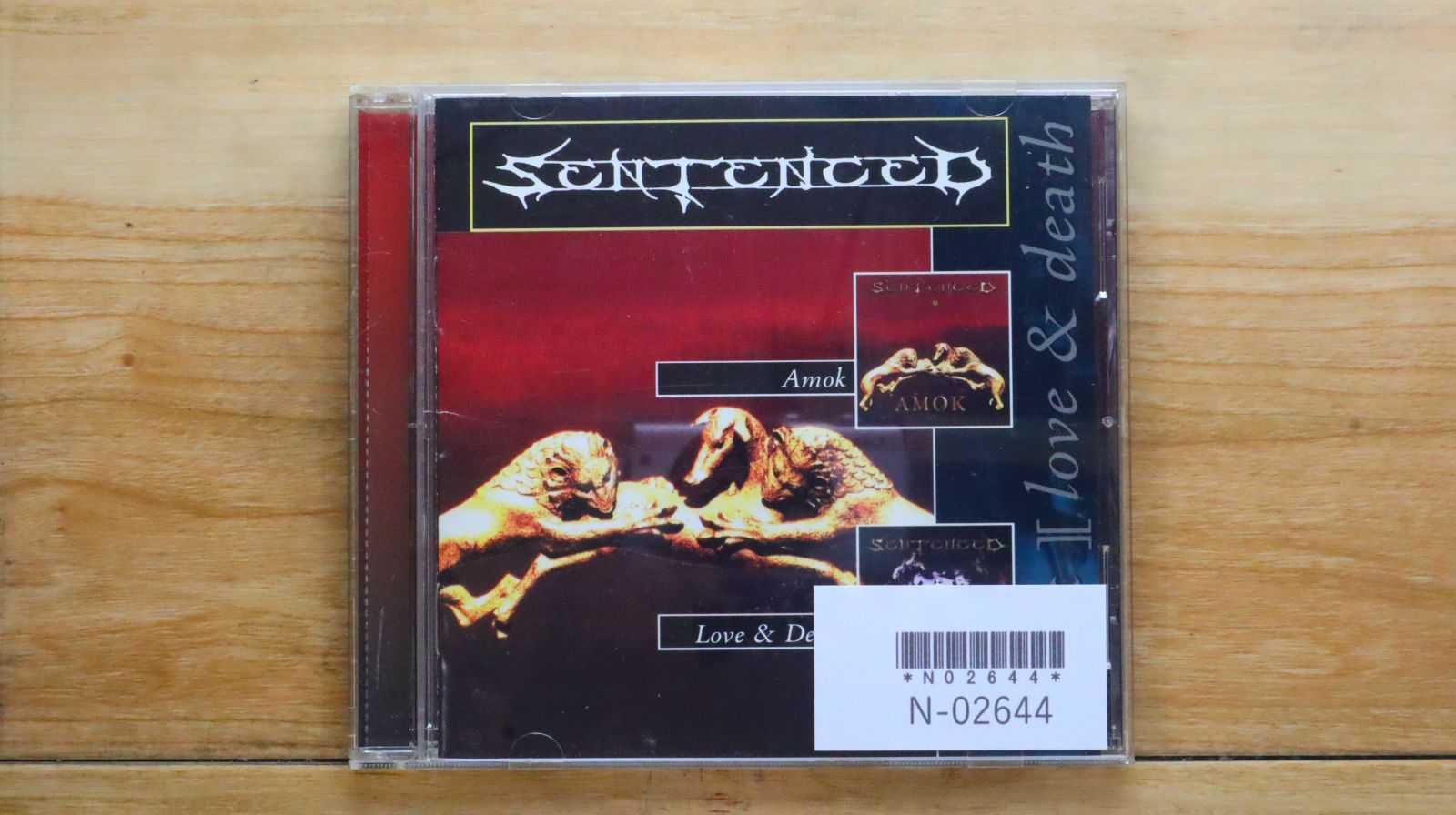 中古CD☆センテンスト/Sentenced□ Amok / Love And Death【輸入