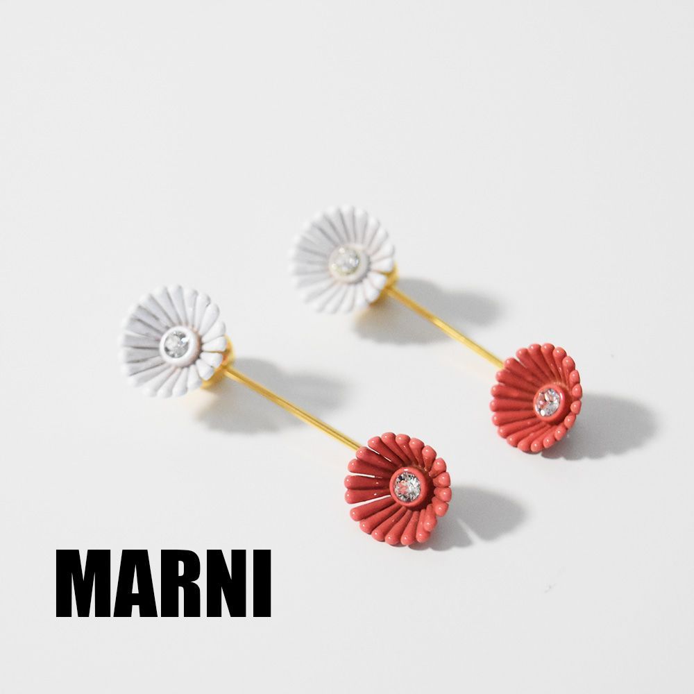 希少】MARNI ゴールドリボンピアス camping.com