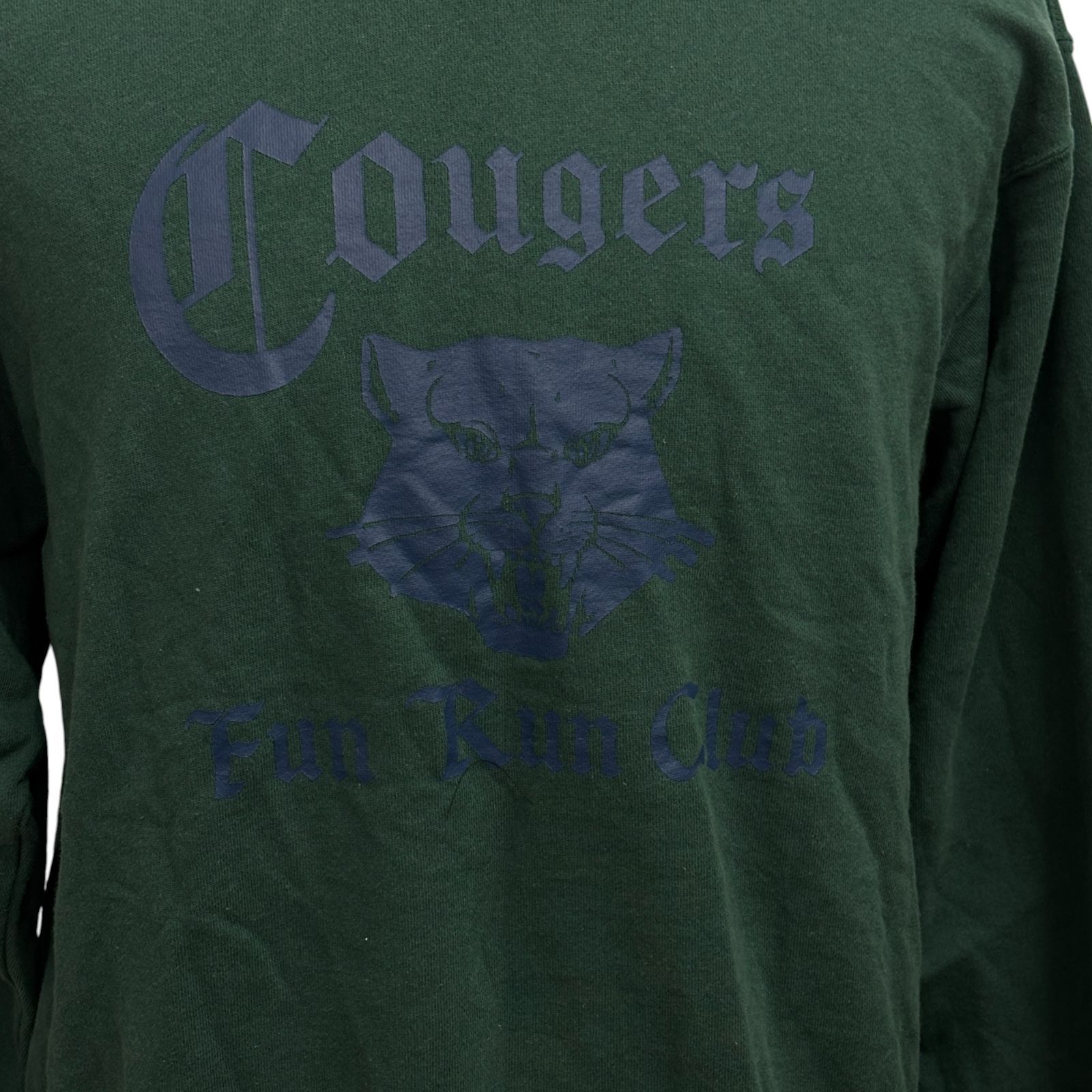 グリーン トレーナー