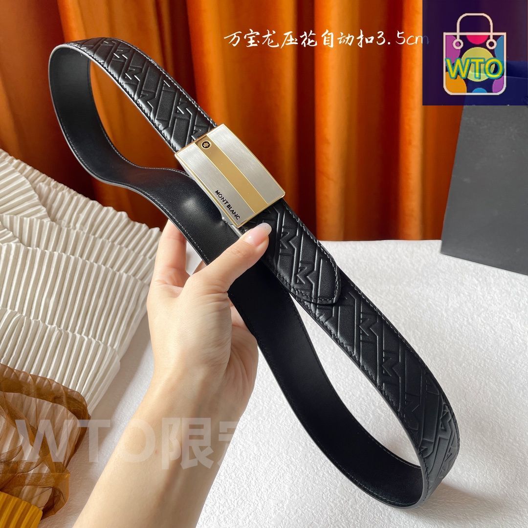MONTBLANC モンブランメンズ未使用ベルト Amazon | MONTBLANC 【モンブラン】 メンズ ベルト 114423