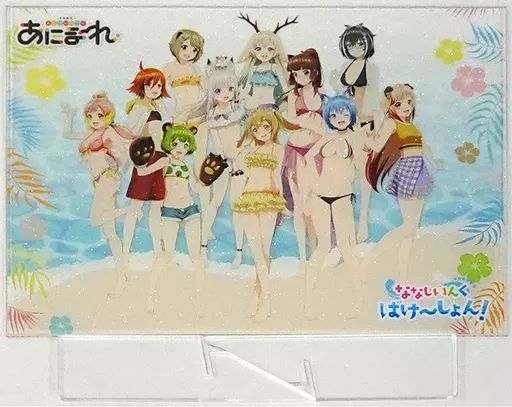 中古】雑貨 有閑喫茶あにまーれ A4アクリル絵画 「バーチャルYouTuber