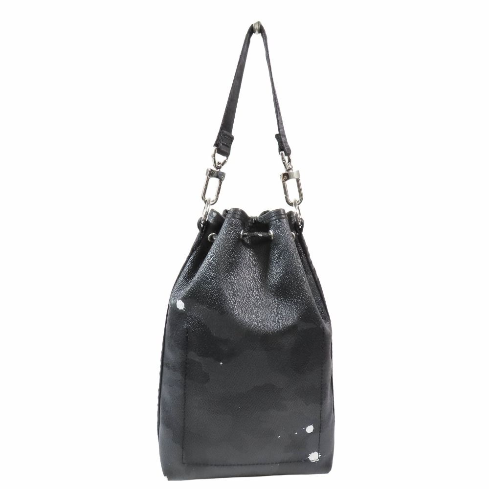 美品GENTIL BANDIT ショルダーバッグ 巾着カモフラ柄コラボ限定モデル