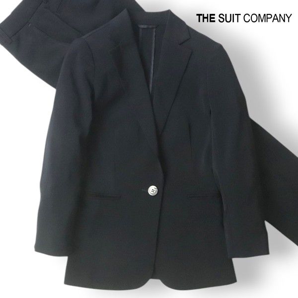 THE SUIT COMPANY She セットアップスーツ L ストレッチ素材 THE SUIT COMPANY She セットアップスーツ L ストレッチ素材 THE SUIT