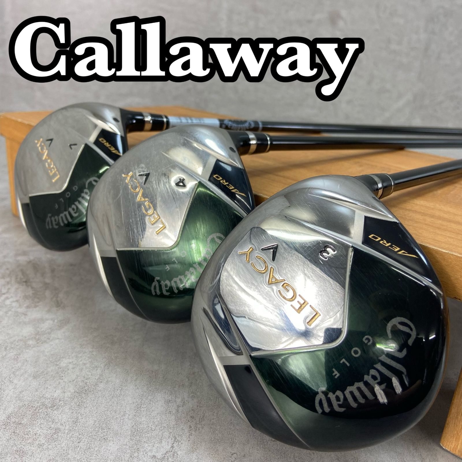 Callaway Legacy Aero ドライバー3W 5W 3UT セット Callaway Legacy Aero ドライバー3W 5W 3UT セット - メルカリ