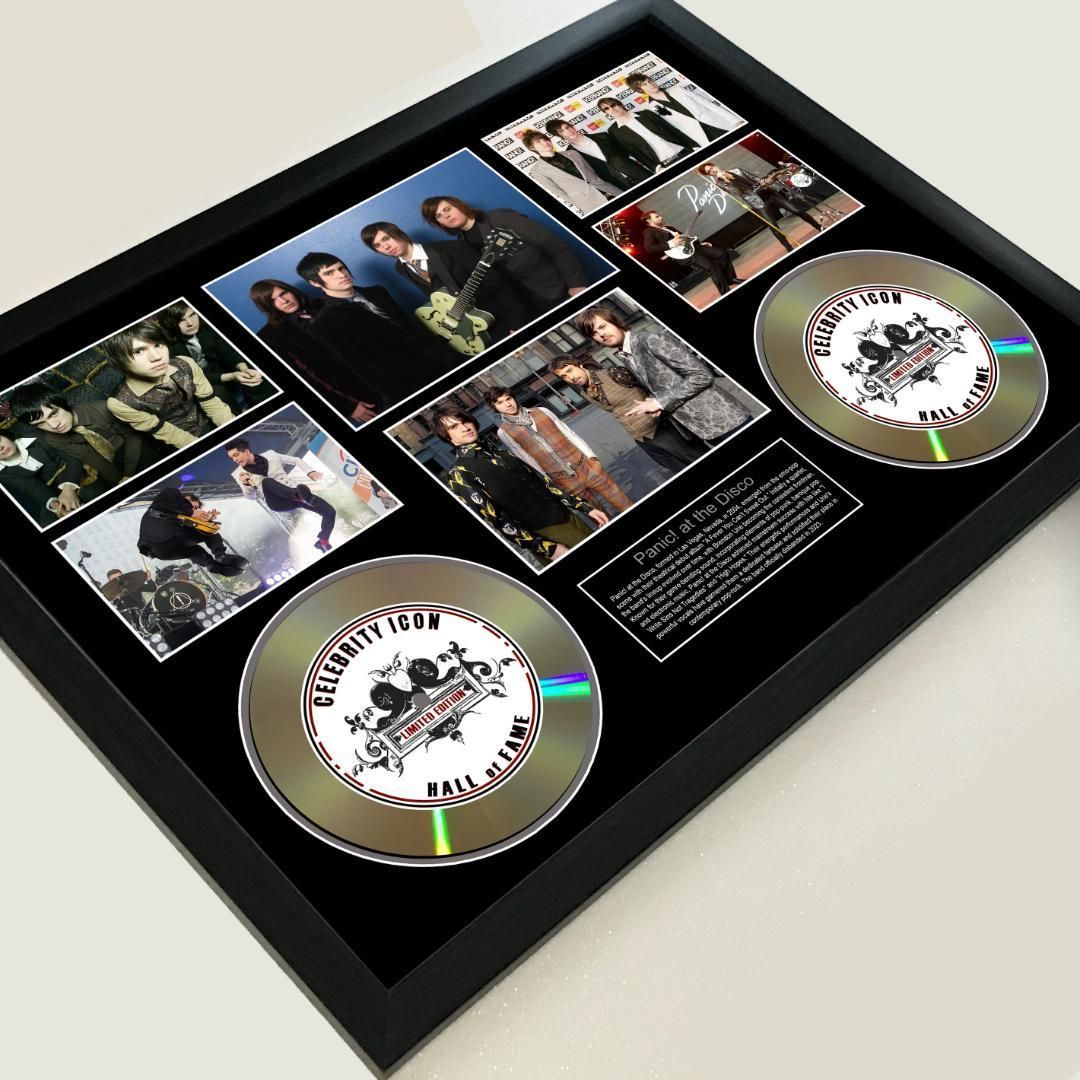 パニック!アット ザ ディスコ セレブリティーアイコンフレームロック証明書付1