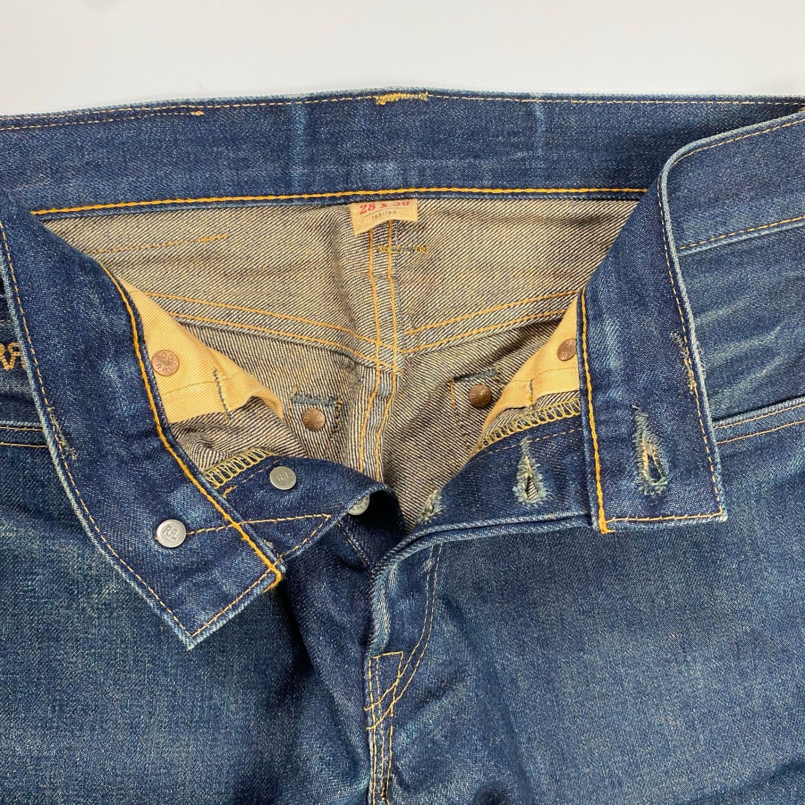 RRL RL Double Slim JAPAN DENIM ダブルアールエル Jean Once-Washed 