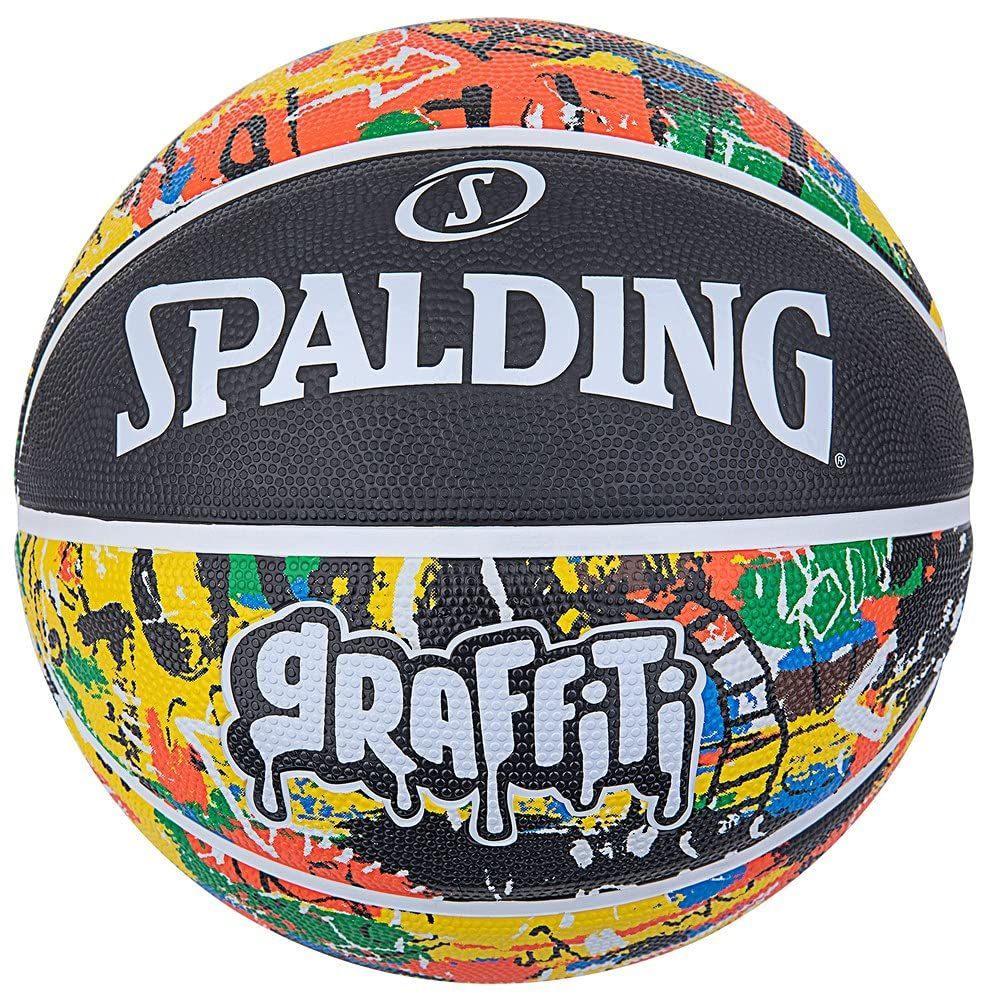 【数量限定】7号 ラバー グラフィティ ボール バスケットボール SPALDING(スポルディング)