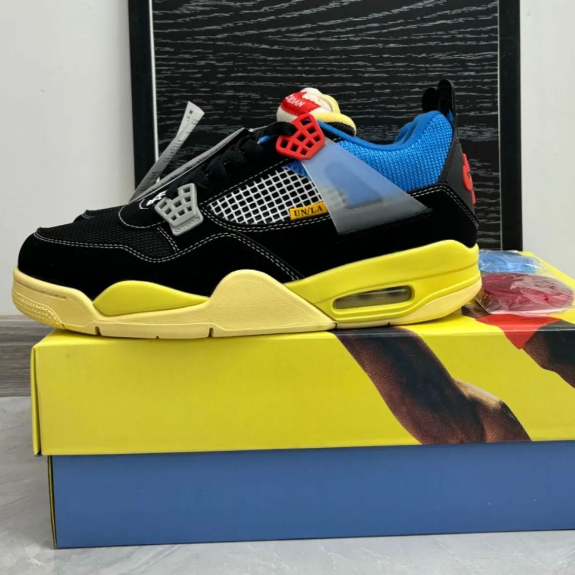 新品未使用 UNION × NIKE AIR JORDAN 4 