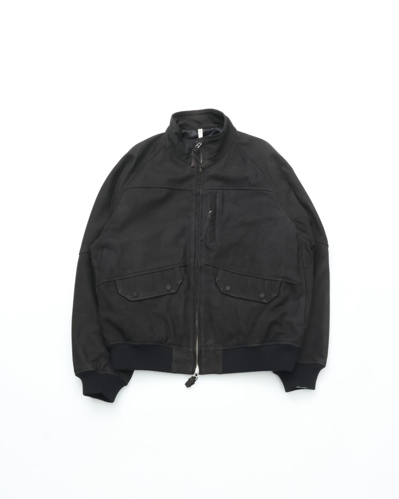 CCU シーシーユー HIGH NECK BLOUSON COW LEATHER ハイネック ブルゾン 