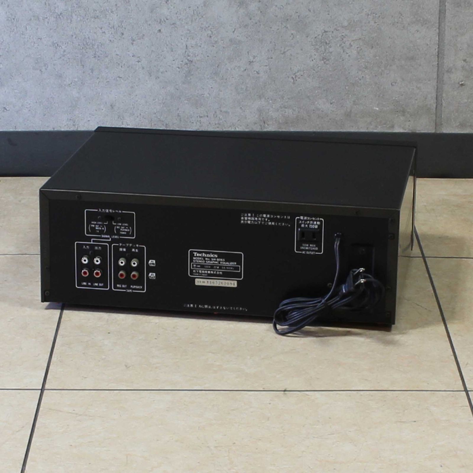 中古 Technics SH-8065 ステレオグラフィックイコライザ - メルカリ