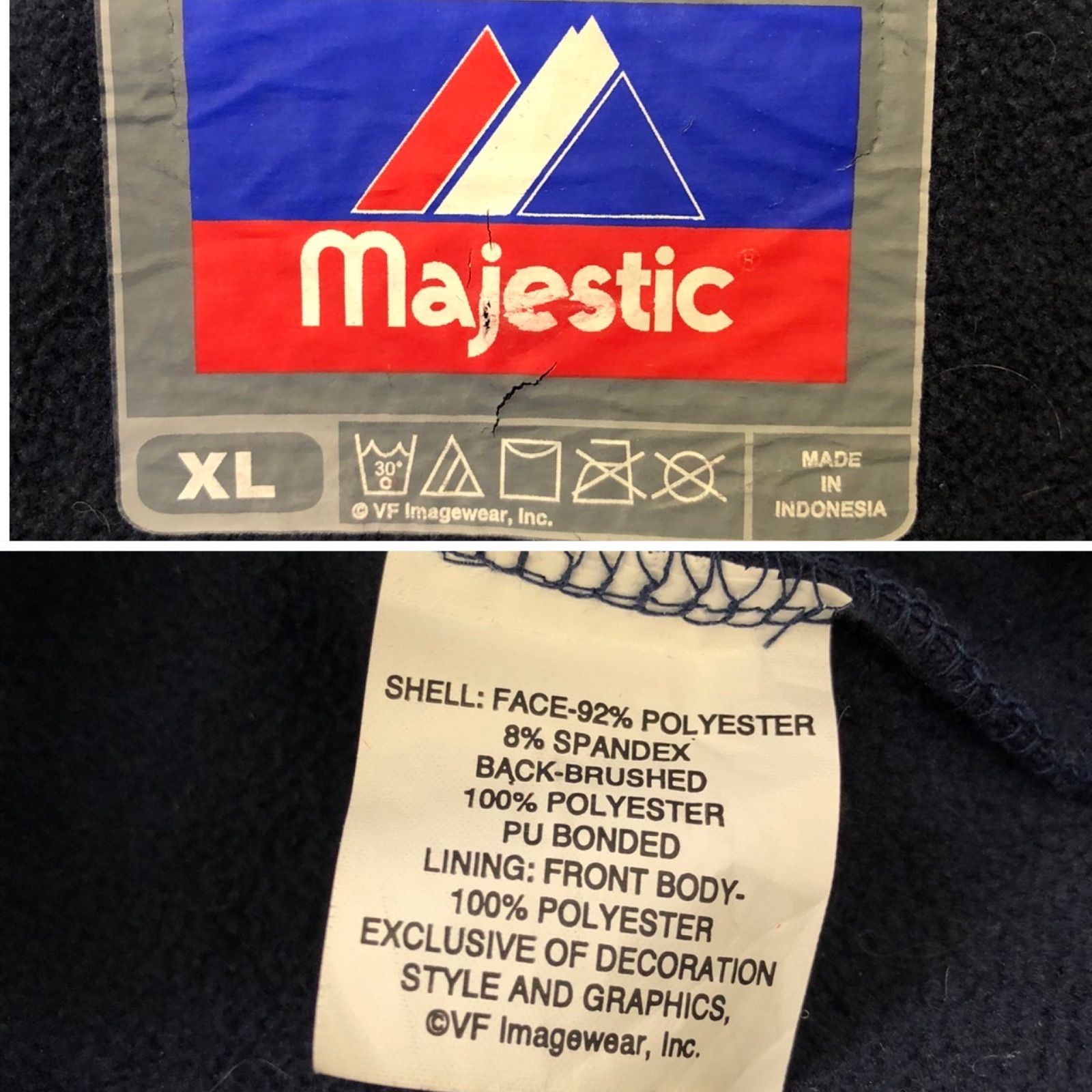 Majestic マジェスティック PENN STATE ペンシルベニア大学 トラックジャケット ブルゾン