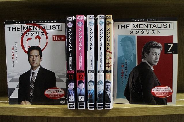 DVD メンタリスト シーズン1〜ファイナル シリーズ完結 全75巻 ※ケース