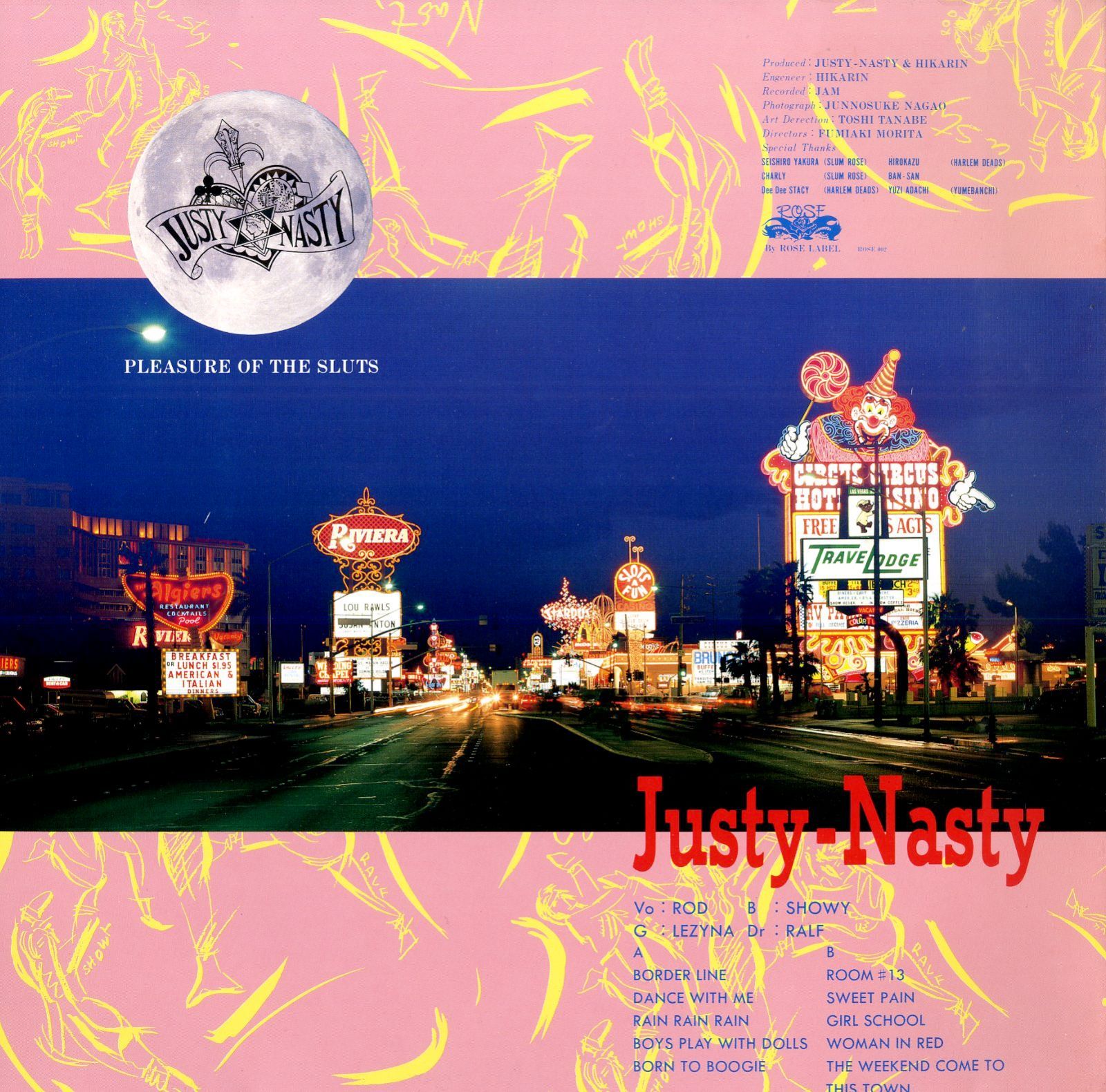 ジャスティナスティの貴重品 LP1枚 / JUSTY NASTY (ジャスティ・ナスティ・藤崎賢一