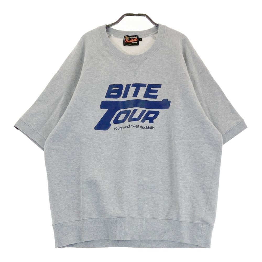 サイズ L ROUGH-SWELL ラフアンドスウェル 2025年モデル 半袖 スウェットトレーナー グレー系 240101537919 ゴルフウェア メンズ ストスト