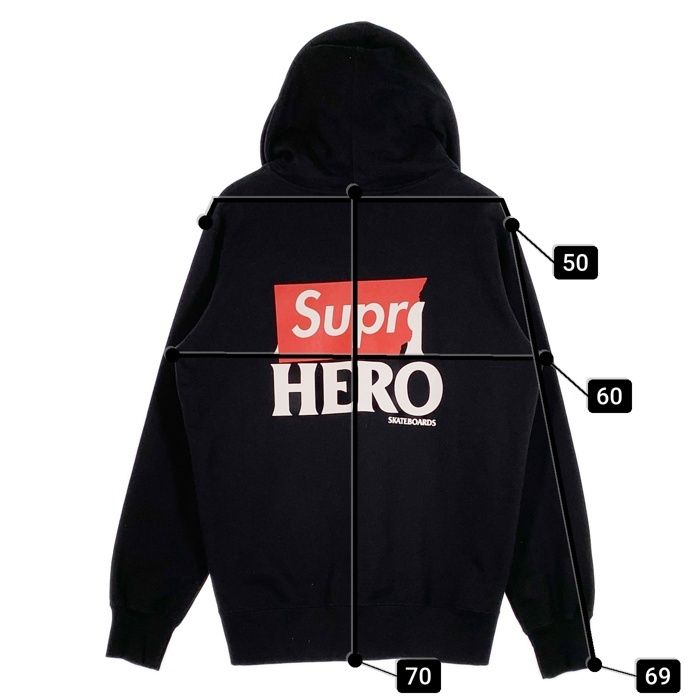 SUPREME シュプリーム 14SS ANTI HERO アンタイヒーロー Zip-Up