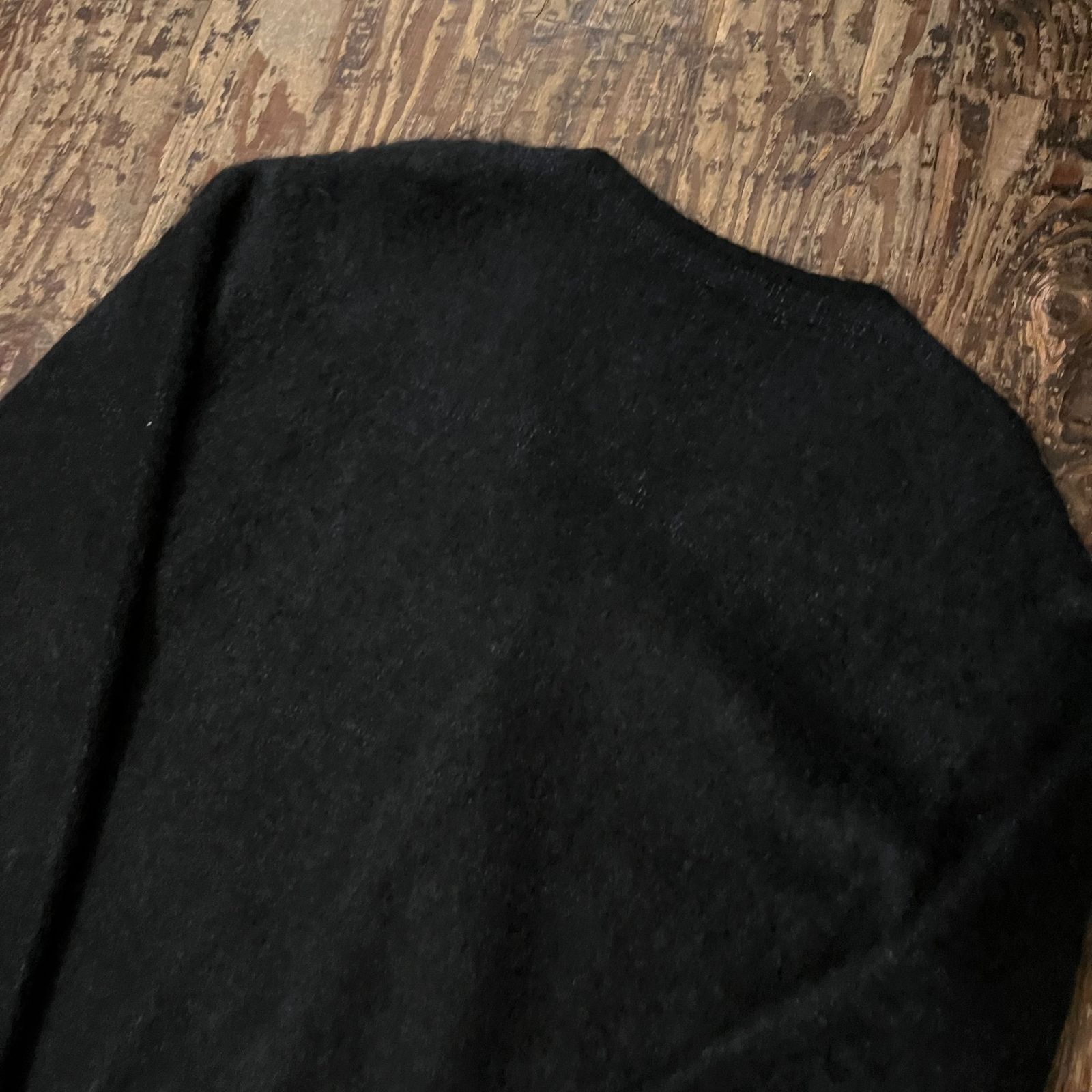 needles studious 別注　モヘア　カーディガン　ブラック　パピヨン needles studious 別注 モヘア カーディガン ブラック パピヨン