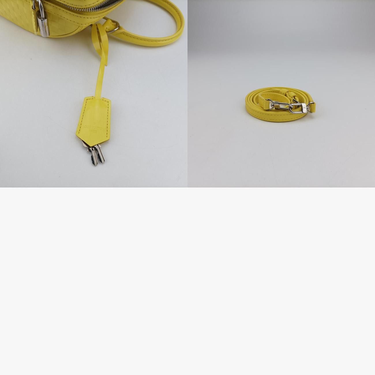 VuittonスピーディキューブPMジョーヌダミエファセットM48902FL0188