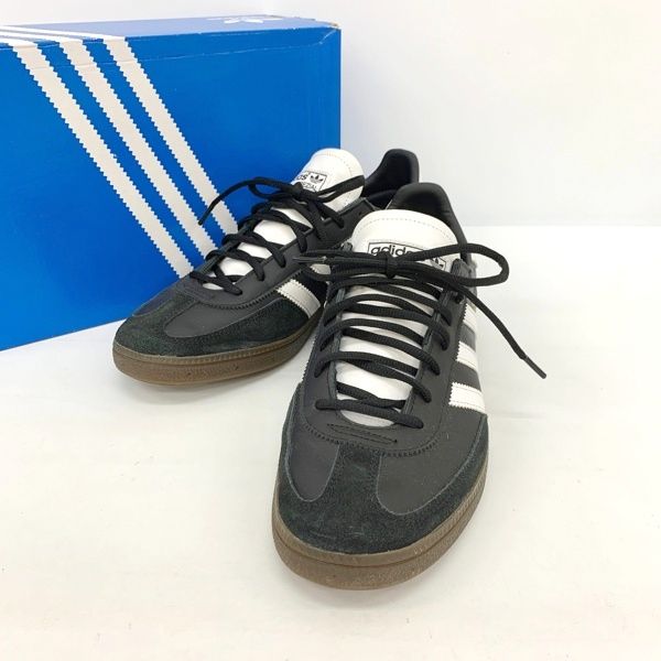 adidas HANDBALL SPEZIAL IE3402 スニーカー ローカット シューズ ライン ストリート メンズ 28cm ブラック アディダス 靴 DF15627