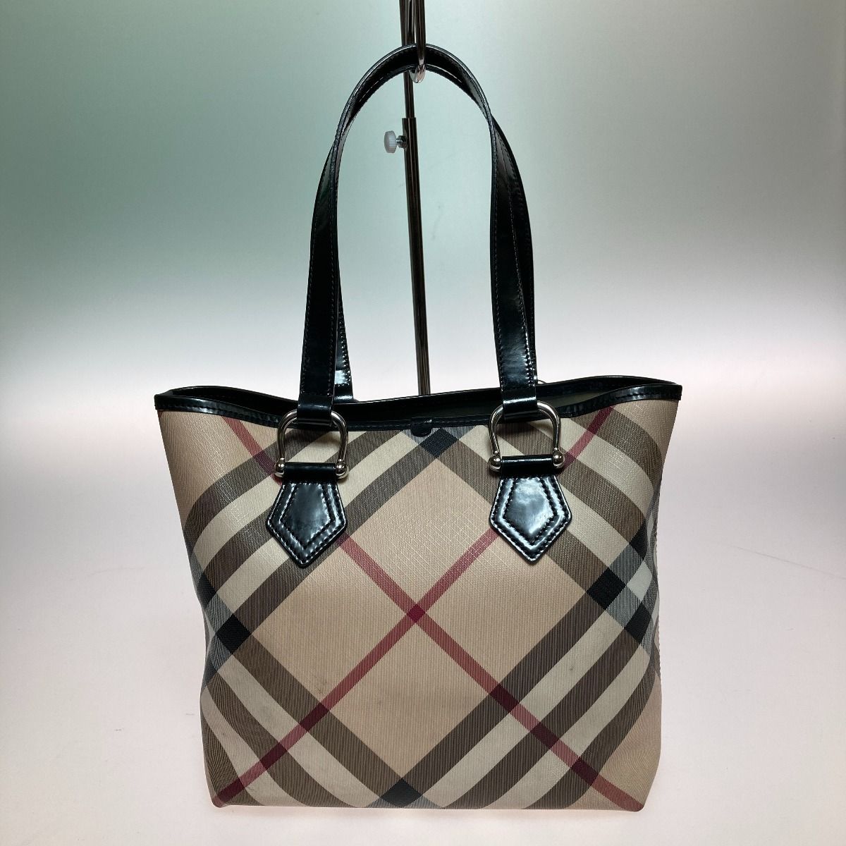 ◎◎BURBERRY バーバリー ノバチェック柄 トートバッグ ベージュ